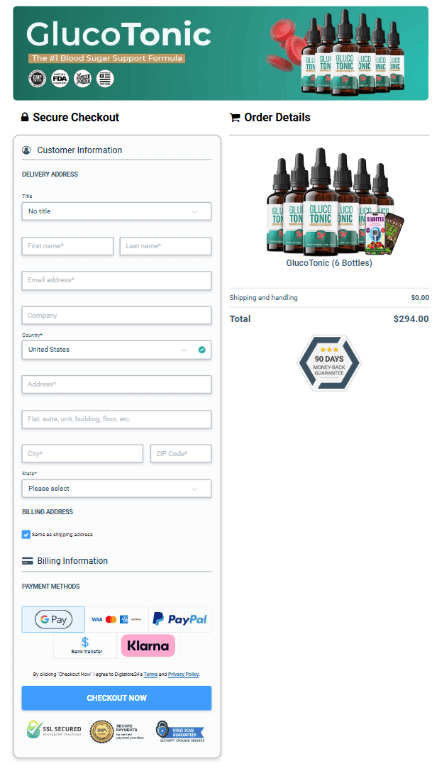 Gluco Mild official website